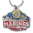 US Marines Pewter Key Ring - U. S. Marines - NCAA College Athletics Fan Shop Sports Team Merchandise
