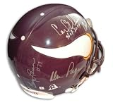 Purple People Eaters Signed Vikings Mini Helmet