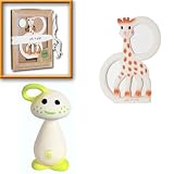 Vulli Set - Sophie The Giraffe Vanilla Teething Ring + Gnon (yellow) Soft Toy