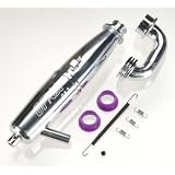 OFNA Racing Inline Pipe, Polished, RPM: 063 by OFNA Racing