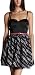 XOXO Junior's Plaid Party Dress,Black,3