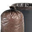 Stout Total Recycled Content Trash Bags, 60 Gallons, 1.5 Milliliters, 36 x 58, Brown, 100/Carton (T3658B15)
