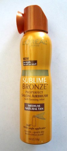 Huge save onloreal bronze sublime Loreal Sublime Bronze Medium Natural Spray Tan 4.6oz 3pacl