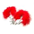 FETISH FANTASY FEATHER LOVE CUFFS RED