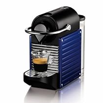 Krups - YY1203FD - Nespresso Pixie - Machine à Espresso - Bleu Indigo