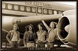LED ZEPPELIN - CLASSIC ROCK - NEW POSTER - PLANE (Size 24x36)