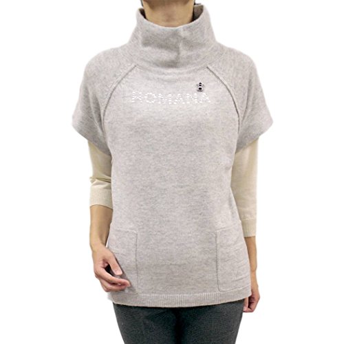 ピッコーネ スタジオ ピッコーネ STUDIO PICONE レディース プルオーバー 半そで ニット セーター ウール カシミア ハイネック グレー サイズ：38(M/9号) (pico-w16aw53s)