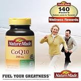 Nature Made Coenzyme CoQ10 200 mg, 60 Softgels each (pack of 2)