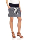 Jules & Jim Womens Maternity Skirt With Bow And Pockets