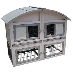 Flamingo 201908 Kaninchenstall Caravan Cottage