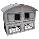 Flamingo 201908 Kaninchenstall Caravan Cottage