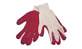 STRING KNIT W / RED LATEX COATED PALM Dozen
