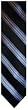 Men's Tommy Hilfiger Necktie Neck Tie Silk Black, Blue & Silver