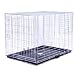 Precision Pet Suitcase Crate, Large 5000, 42 x 27.5 x 30", Chrome