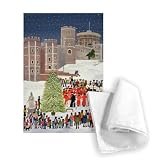 Windsor Castle Carol Concert, 1989 by Judy.. - Tea Towel 100% Cotton - Art247 - Tea Towel - 46x70cm
