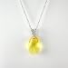 Swarovski Crystal Teardrop Pendant - Yellow