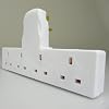 4 Way Multi-Socket Adaptor