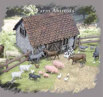 1/72 Farm Animals 1/72 Farm Animals