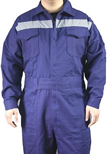 Decalon Unisex Long-Sleeve Basic Cotton Work Coverall