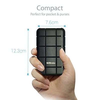 Portronics Power Brick 13000mAH Power Bank (Black)