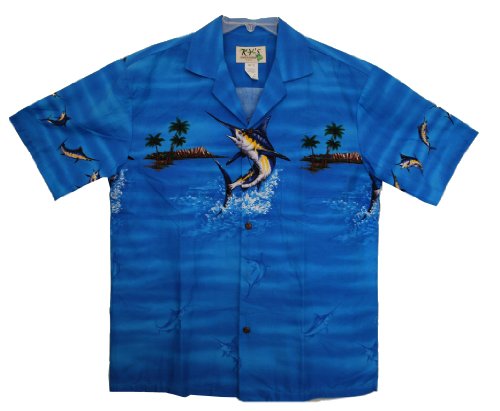 Buy HAWAIIAN MEN'S SWORDFISH ALOHA SHIRT