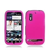 41sTlXiym4L. SL160  Solid Hot Pink Silicone Skin Gel Cover Case For Motorola Photon 4G