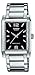 Casio Men's MTP1235D-1A Silver Stainless-Steel Quartz Watch with Black Dial