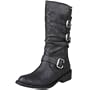Rocket Dog Women's Chaingang Distressed Boot,Black,6 M US