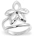 Sterling Silver Flower Ring