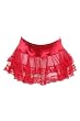 Torrid Plus Size Red Mesh and Lace Petticoat