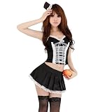 ◆小悪魔コスプレ◆可愛いお嬢様風ゴスロリ系メイド服◆