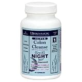 Health Plus Super Colon Cleanse, Night Formula Capsules,500 Mg. Each 90 Count