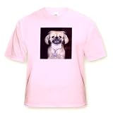 Pekingese - Light Pink Infant Lap-Shoulder Tee (18M)