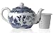 HIC Blue Willow 16-Ounce Teapot with Infuser