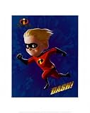 The Incredibles: Dash Movies Art Poster Print, 11x14