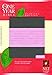 The One Year Bible NLT, Slimline Edition, TuTone (LeatherLike, Heather Gray/Pink)
