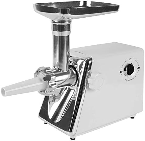 Electric 900w Meat Grinder Mincer Sausage Stuffer Cutter Stainless Steel Blades