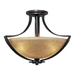 Minka Lavery Kinston Aged Bronze Semi Flush 4472-298