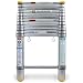 Telesteps 1800 250-Pound Duty Rating Aluminum Telescoping Extension Ladder, 14-1/2-Foot