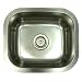 Elements of Design EU12106BN COUNTRY Stainless Steel Undermount Single Bowl Kitchen Sink, Brushed Ni
