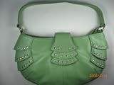 Leather shoulder bag - B001EEPA4C