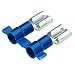 Panduit DV14-250B-3K Reel Smart System Disco Female Disconnects, Vinyl Barrel Insulated, Funnel Entry, 16 - 14. AWG Wire Range, Blue, 0.250 x 0.032" Tab Size, 0.170" Max Insulation, 0.29" Width, 0.12" Height, 0.83" Length (3000 Pieces Per Reel)