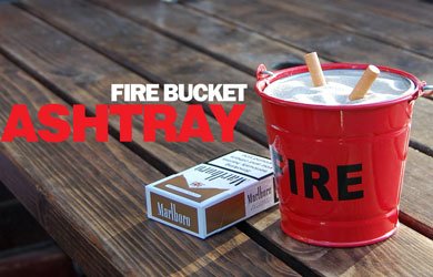 Childrens Toyshop  Kitchen & Housewares : Fire Bucket Ashtray