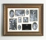 Review Jaf Gifts  / 16X20 BLACK AND GOLD COLLAGE PHOTO FRAME