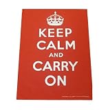 KEEP CALM AND CARRY ON Tea Towel