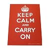 KEEP CALM AND CARRY ON Tea Towel