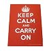 KEEP CALM AND CARRY ON Tea Towel