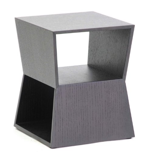 Baxton Studio Marche Wood Modern End Table, Black Baxton Studio Marche Wood Modern End Table, Black