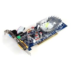 Nvidia Geforce 9300GS Grafikkarte, 512MB DDR2 Speicher, 1x VGA und 1x DVI sowie 1x TV-out, PCI Anschluss (kein Express), (9300 GS)