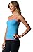 STANZINO WOMEN'S Basic Stretch One Size Spaghetti Strap Plain LONG Tank Top Cam